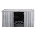 estia thiki apothikeysis non woven yfasmatini 50x40x30cm me parathyro ivory 03 23997 extra photo 1
