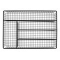 estia thiki syrtarioy metal black metalliki 36x26cm mayri 01 5658 extra photo 1