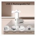 jisulife s010f8x01006 portable handheld fan life8 plus 4500mah white extra photo 4