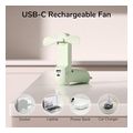 jisulife s010f8x04004 portable handheld fan life8 plus 4500mah mnt green extra photo 1