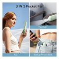 jisulife s010f8x04004 portable handheld fan life8 plus 4500mah mnt green extra photo 2