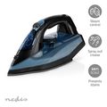 nedis iron2000 steam iron with ceramic plate 038l 2600w extra photo 5