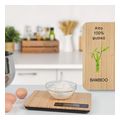 profi cook pc kw 1271 bamboo kitchen scale extra photo 2