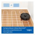 tp link tapo rv30 max plus 5300pa hyper suction robot vacuum mop smart auto empty dock extra photo 7