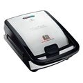 tefal�snack collection sw 852 d sandwich maker 700 w black stainless steel extra photo 1