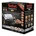 tostiera grill 2000w tefal optigrill gc712d34 inox extra photo 4