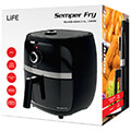 life semper fry air fryer 32lt black extra photo 4