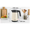 brastiras 17l bosch twk7l467 champagne 2400w extra photo 1