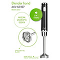 adler hand blender ad 4617 black extra photo 1