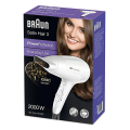 sesoyar 2000w braun hair dryer satin hair 3 hd380 extra photo 3