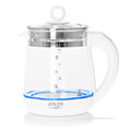 brastiras adler ad 1299 kettle glass 15lt me rythmisi thermokrasias kai tea infuser extra photo 2