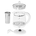brastiras adler ad 1299 kettle glass 15lt me rythmisi thermokrasias kai tea infuser extra photo 6