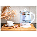 brastiras adler ad 1299 kettle glass 15lt me rythmisi thermokrasias kai tea infuser extra photo 7