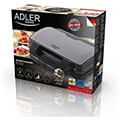 tostiera sandwich maker adler ad 3043 xxl 1300w extra photo 9