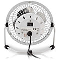 nedis metal mini fan leyko extra photo 1