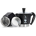 bialetti moka express 3fl black extra photo 1