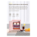 baseus igloo mini fridge 6l cooler warmer pink extra photo 1