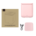 baseus igloo mini fridge 6l cooler warmer pink extra photo 4