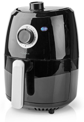 air fryer 1000w nedis kaaf120fbk photo