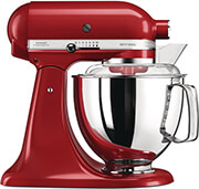 kitchenaid artisan 5ksm175ps food processor 300w 48l red photo