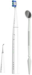 aeno sonic electric toothbrush db8 white 3modes 3 brush heads 1 cleaning tool 1 mirror photo