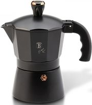 berlinger haus mpriki gia espreso moka pot black rose collection bh 8561 photo