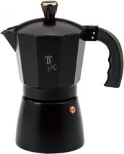 berlinger haus mpriki gia espreso moka pot black rose collection bh 8562 photo