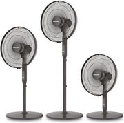 eurolamp anemistiras me orthostati mayros 3se1 dc f45 25w me kontrol 300 20024 photo