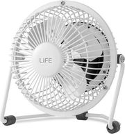 life super4 white mini anemistiras usb 25w leykos 221 0449 photo