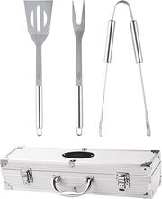 adler grill utensil set in an aluminum case ad6729 photo