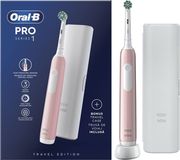 oral b pro1 pink ilektriki odontoboyrtsa me taxidiotiki thiki photo
