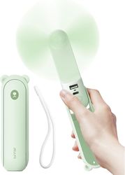 jisulife s010f8x04004 portable handheld fan life8 plus 4500mah mnt green photo