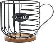 dictro lux thiki gia kapsoyles kafe apo metallo kai xylo 16x22cm 751177 photo
