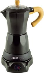 jocca electric italian coffe machine nature line black j 2188n photo