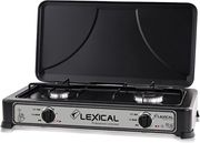 lexical gas stove 2 burners black lgs 2812 2 photo
