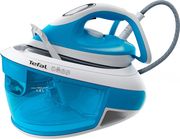 tefal express airglide sv 8002 steam iron station blue photo