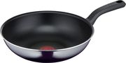 tefal wok pan resist 28cm black photo