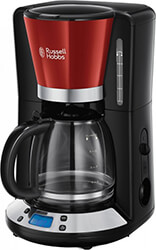 kafetiera filtroy 1100w russell hobbs 24031 56 colours plus coffee maker kokkino photo