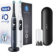 ilektriki odontoboyrtsa oral b io7 magnetic duo black white 81769547 photo