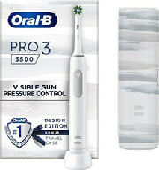 ilektriki odontoboyrtsa oral b pro 3500 design edition white 80365699 photo