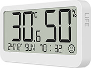 thermometro ygrometro life contempo plus white photo