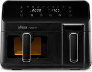 friteza ufesa air fryer storm dual 9l photo