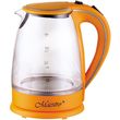 brastiras gyalinos me basi maestro glass kettle ceramic 2000w 17l orange mr 064 photo
