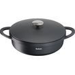 tefal trattoria serving pan 28cm with cast lid photo