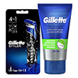 gillette xyristiki mixani proglide styler mhxanh 1 ant gillette cool wave sensitive balm 100ml photo