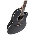 ilektroakoystiki kithara applause by ovation ab28 super shallow bowl cutaway black satin ab28 5s extra photo 1