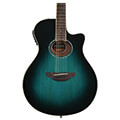 ilektroakoystiki kithara yamaha apx 600 oriental blue burst extra photo 1
