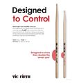 vic firth fs7a american concept freestyle 7a wood mpagketes extra photo 1