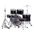 mapex comet fusion dark black akoystiko drum set me baseis extra photo 1