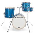 ludwig breakbeats blue sparkle akoystiko drums set extra photo 1